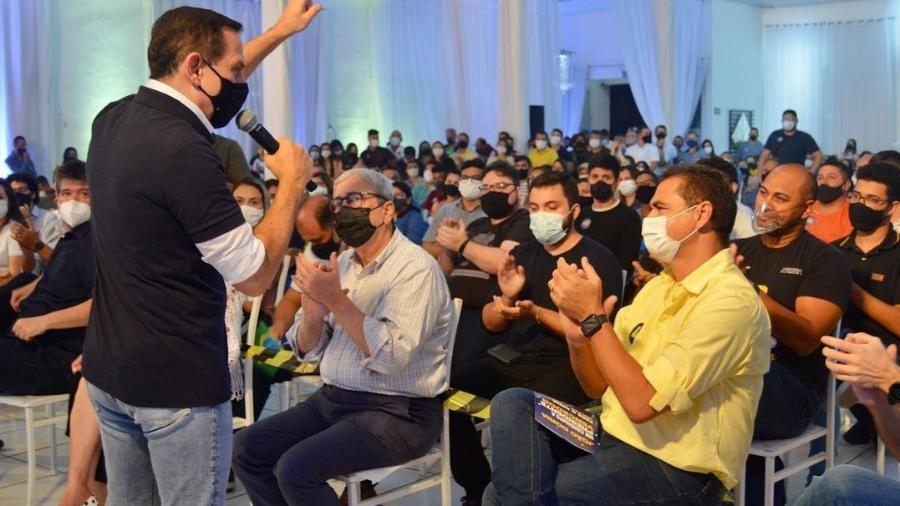 Governador João Doria (PSDB) participa de evento em Guarabira, no interior da Paraíba - Divulgação/Marcus Diogo