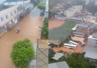 Chuva deixa dois mortos e provoca destruição no Sul do Espírito Santo - Redes sociais/reprodução