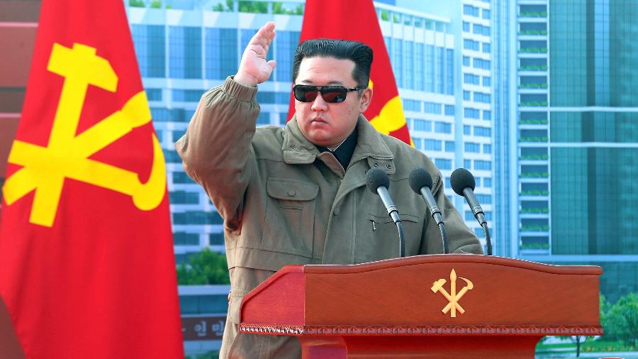 Líder norte-coreano Kim Jong Un - KCNA/via Reuters