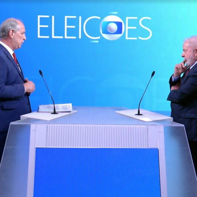 Em debate Ciro mira em Lula que rebate Te achando nervoso