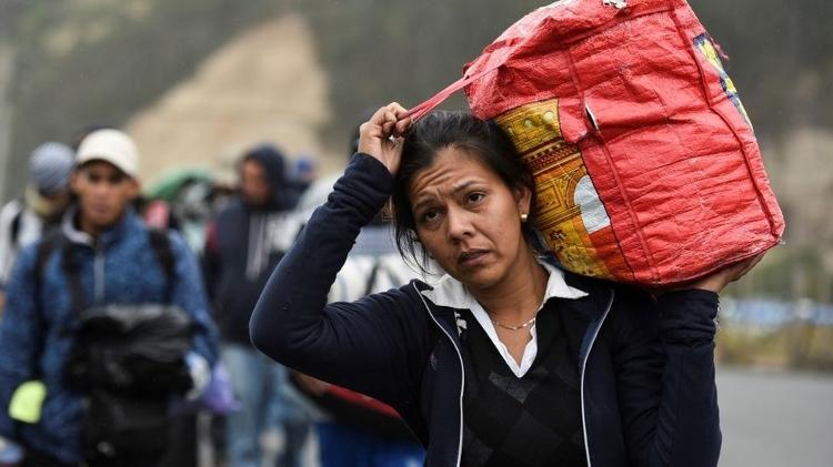 Miles de venezolanos han emigrado por tierra a otros países de Sudamérica - GETTY IMAGES - GETTY IMAGES