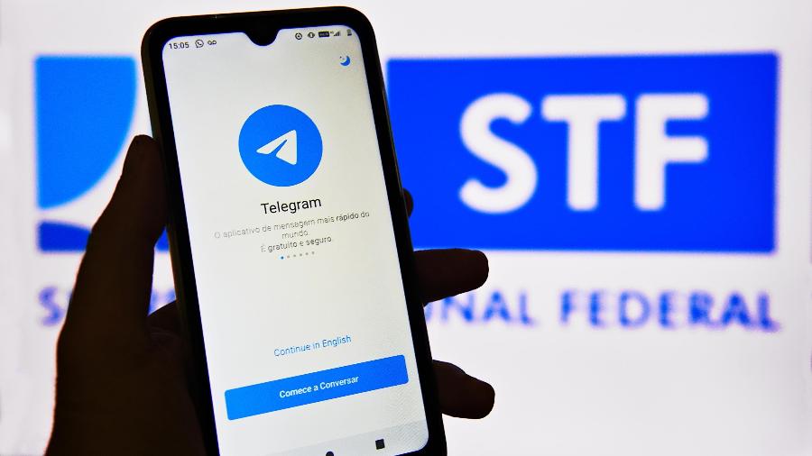 Alexandre de Moraes mandou investigar Telegram por divulgar informações falsas sobre o PL das Fake News, assim como Google - 10.mai.2023 - SAULO ANGELO/ESTADÃO CONTEÚDO