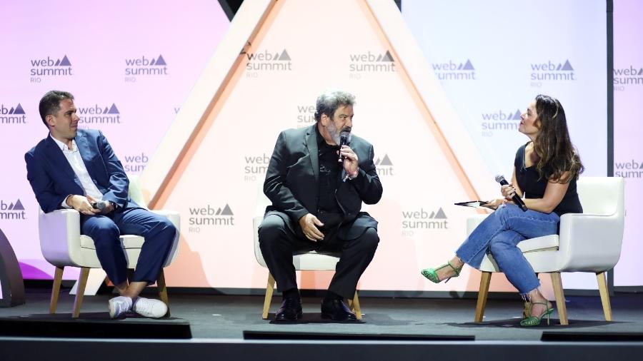 Mario Sergio Cortella esteve no dia de abertura do Web Summit Rio 2024