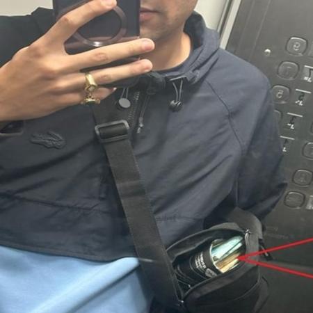 Após invadir apartamento em Higienópolis, em SP, jovem faz selfie em elevador exibindo dinheiro e anel