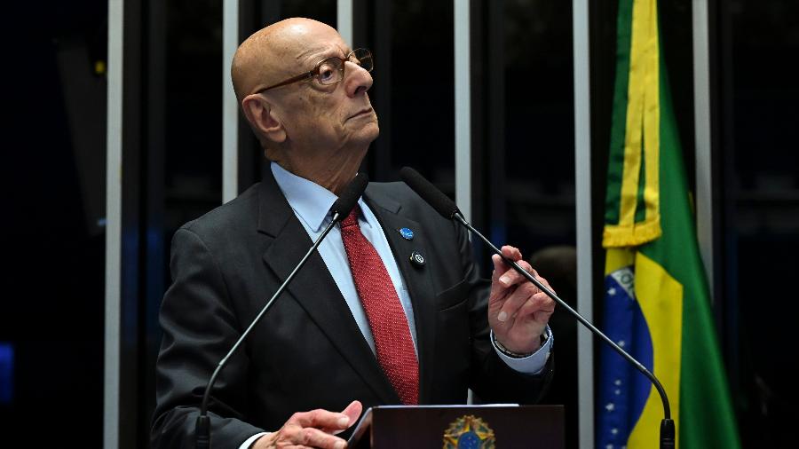 Esperidião Amin (PP-SC) é um dos senadores que integra a comitiva brasileira nos EUA Esperidião Amin (PP-SC) é um dos senadores que integra a comitiva brasileira nos EUA