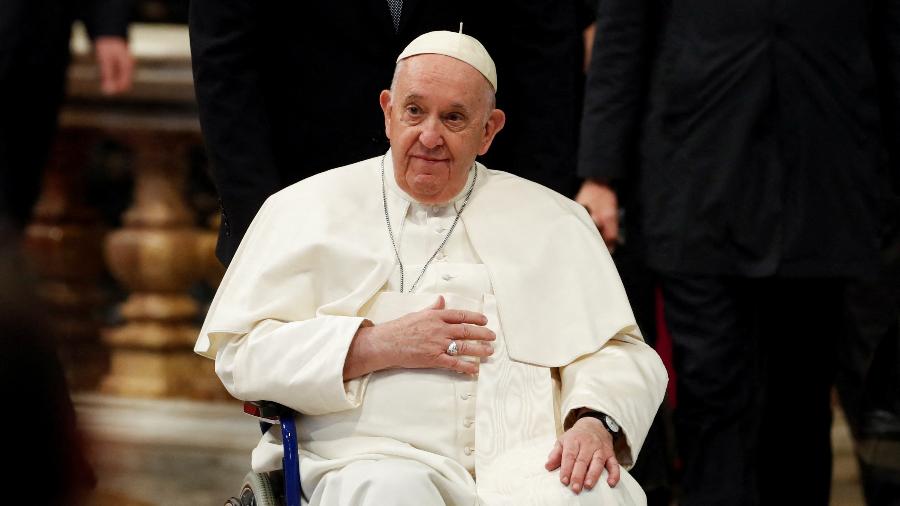 Mensagem de papa Francisco (foto) será enviada em foguete da SpaceX - REUTERS/Remo Casilli