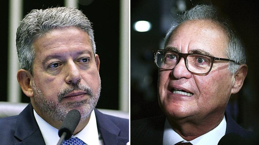 Arthur Lira e Renan Calheiros são inimigos políticos declarados - Pablo Valadares/Câmara dos Deputados e Edilson Rodrigues/Senado Federa