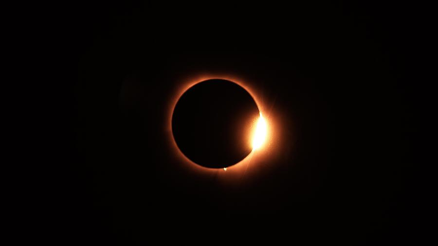 Eclipse no Texas, Estados Unidos; fenômeno era visto com medo pelos maias