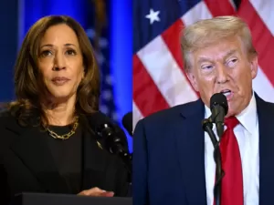 Kamala cresce, mas segue em empate técnico com Trump, diz pesquisa do NYT