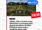 Fábrica de Adidas, Nike e Umbro não trocará Brasil por Paraguai