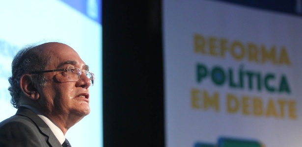 Gilmar Mendes criticou o veto do STF ao financiamento privado de campanhas - Felipe Rau/Estadão Conteúdo
