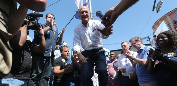 Alckmin fez campanha na Baixada Fluminense