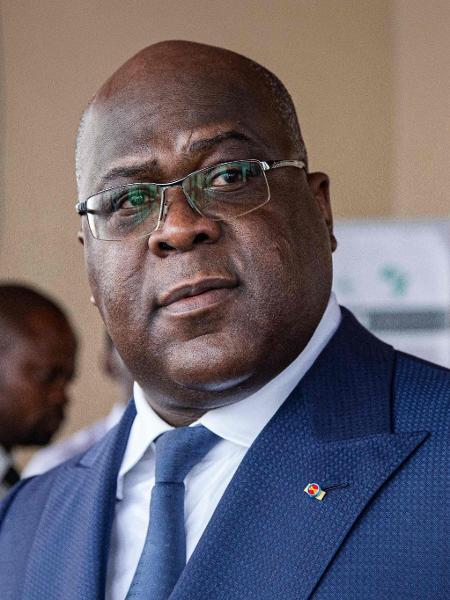 Felix Tshisekedi, presidente da República Democrática do Congo - Tchandrou Nitanga/AFP