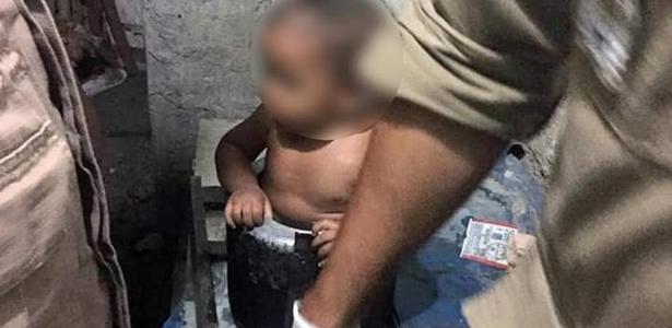 Em Goiana | Criança entala em panela de pressão e é retirada por bombeiros