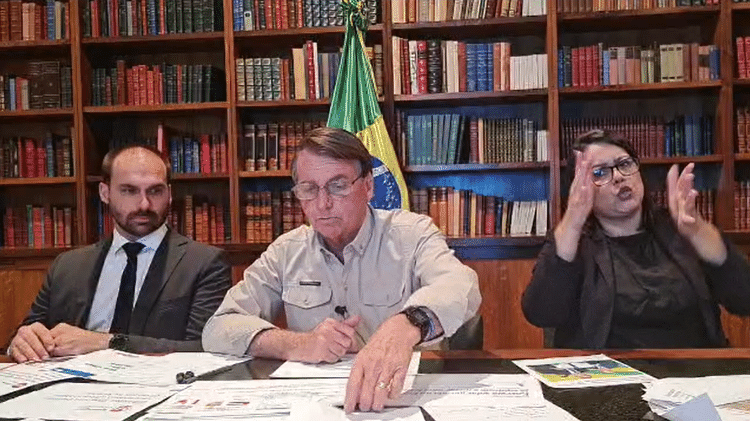 O deputado tem esperanças que Jair Bolsonaro seja o candidato da direita a presidente em 2026