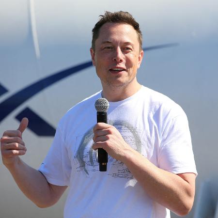 Elon Musk, cofundador da Tesla, durante evento da SpaceX em agosto de 2017