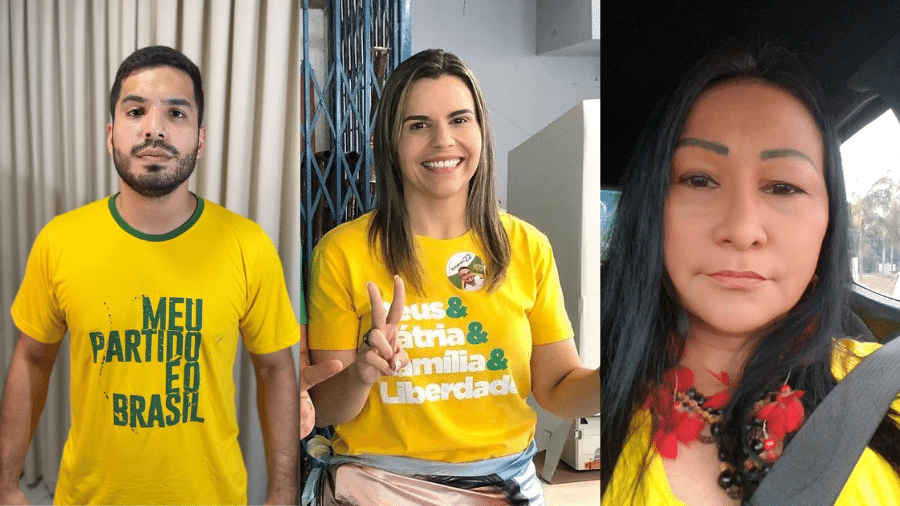 André Fernandes, Clarissa Tércio e Silvia Waiãpi são os três deputados federais diplomados apontados pela Procuradoria-Geral da República (PGR) como incitadores dos atos golpistas registrados em Brasília no último domingo. - Reprodução/Instagram