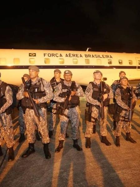 Equipe da Força Nacional de Segurança chega ao Rio Grande do Norte  - Governo do Rio Grande do Norte