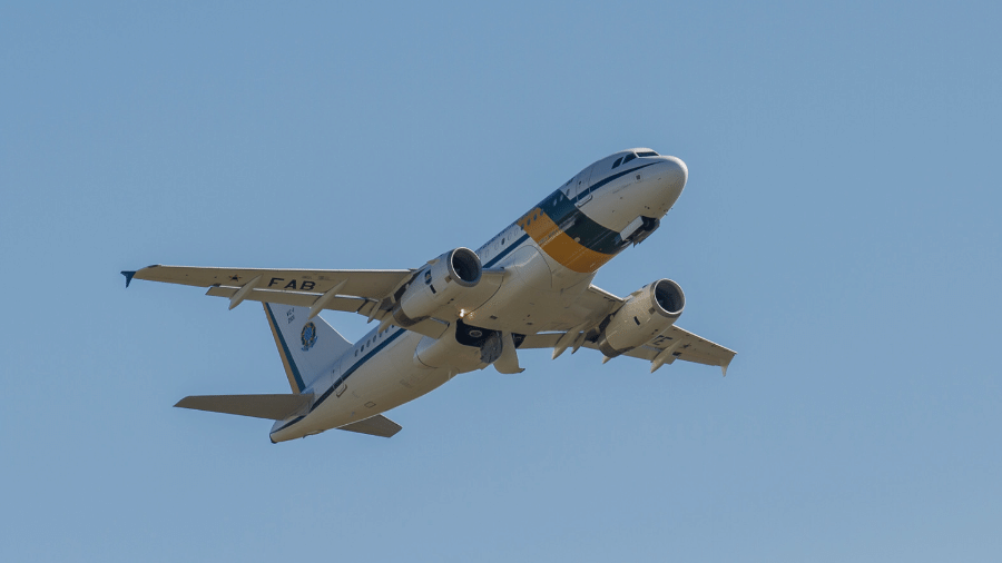 O A319 (Santos Dumont) serve à Presidência