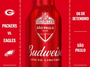 Budweiser será patrocinadora de jogo da NFL no Brasil