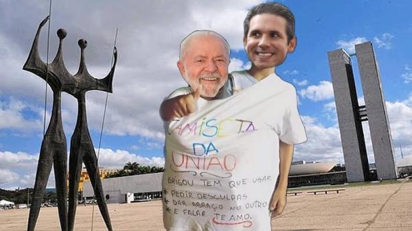 Montagem com Lula, Hugo Motta e a 'camiseta da amizade' na Praça dos Três Poderes; Moraes zerou o placar, mas ainda vem muito jogo duro pela frente