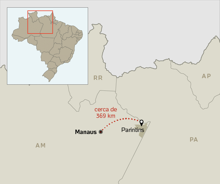 Município de Parintins, no Amazonas Município de Parintins, no Amazonas