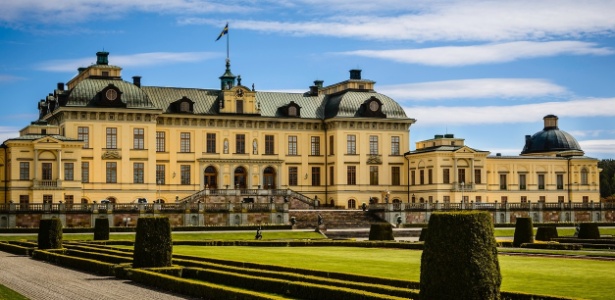 O palácio de Drottningholm, em Estocolmo, Suécia - Getty Images