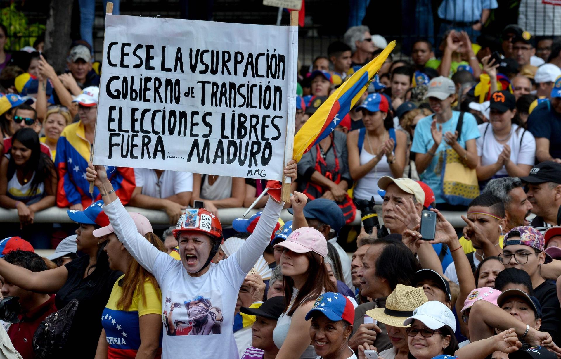 Fotos: Crise Na Venezuela - 23/01/2019 - UOL Notícias