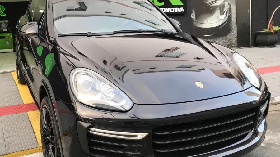 Porsche Cayenne cedido à PM de Santa Catarina após encalhar em leilão - Divulgação/Polícia Militar-SC