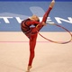 Alina Kabaeva wins gold medal at 2004 Athens Olympics - AFP