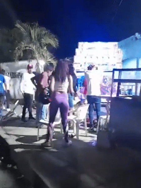 A chacina matou 5 pessoas, ferindo outras 14 na cidade de Barranquilla - Repdoução/Twitter