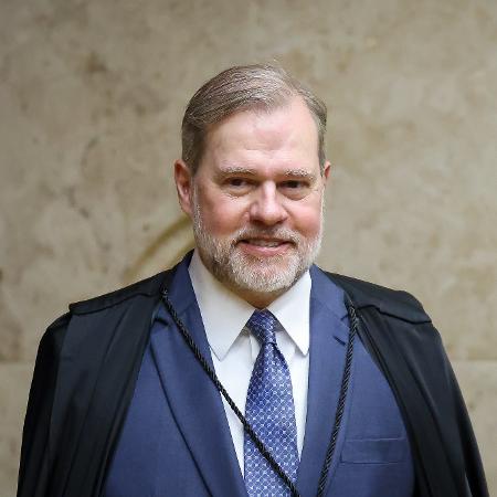 Ministro Dias Toffoli em sessão plenária do STF