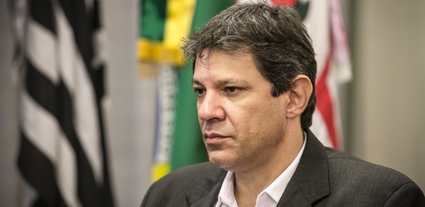 Prefeito de São Paulo, Fernando Haddad - Lucas Lima/UOL