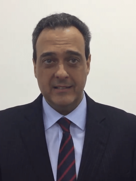 Promotor Roberto Barbosa Alves, que pediu prioridade em vacinação; MP diz que não deu "prosseguimento à discussão" - Reprodução