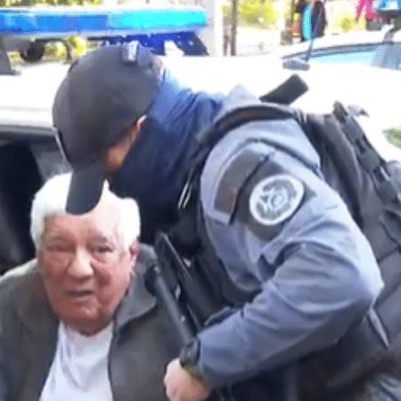 Piruinha, de 94 anos, foi preso em 2022 por morte de comerciante que tinha dívida com bicheiro - Reprodução/TV Globo
