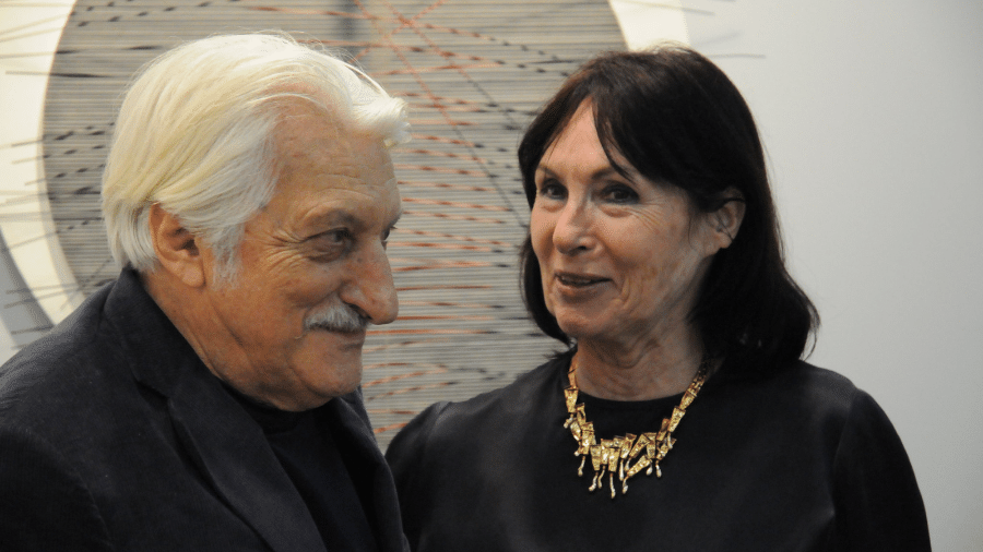 Jean e Genevieve Boghici coemçaram relacionamento nos anos 1960, morando uma década em Paris  - Reprodução/Flickr/Jesus Soto/SP Arte 2008