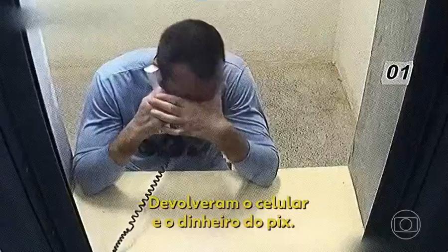 Assalto teria sido na Marginal, mas ladrões voltaram atrás após perceberem que se tratava da esposa de Marcola, líder do PCC - Reprodução/TV Globo