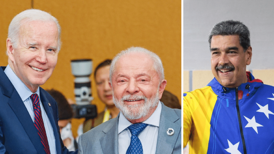 Joe Biden, Lula e Nicolás Maduro