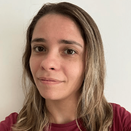 Cabelo após o protetor térmico da Salon Line