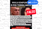 É falso que Malu Gaspar revelou oferta de camarote