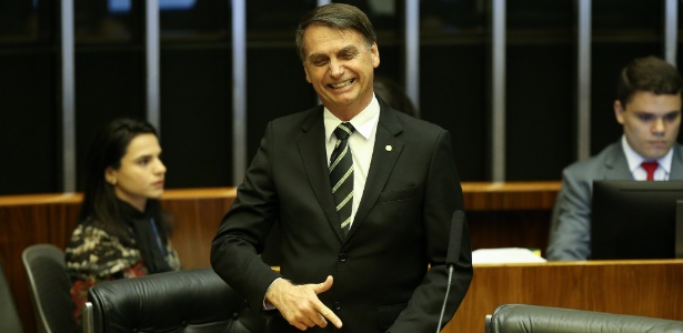 06.nov.2018 - Bolsonaro participou de homenagem aos 30 anos da Constituição de 1988 no Congresso - Pedro Ladeira/Folhapress