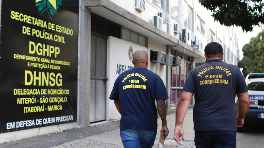 A operação da Polícia Civil conta com apoio da Corregedoria da PM - Reginaldo Pimenta/Agência O Dia/Estadão Conteúdo