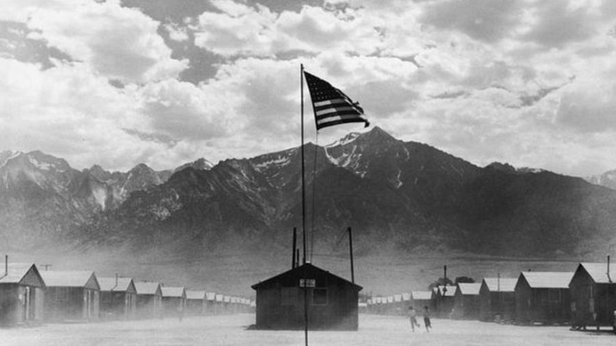  Os Matsumuras foram forçados a deixar suas casas em 1942 e foram presos em Manzanar - Uso exclusivo da BBC