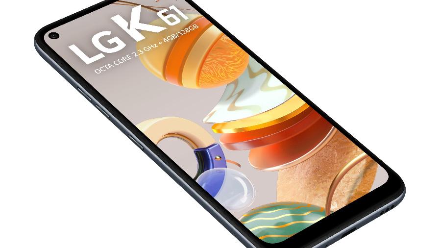 K61, novo smartphone da LG com quatro câmeras - Divulgação/LG