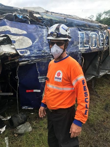 "Foi uma cena de horror", conta o socorrista voluntário Renato Carvalho - Daniela Mallmann - Daniela Mallmann