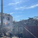 Apr 28,2022 - Airstrike destroyed houses in Zaporizhzhia, eastern Ukraine - Zaporizhzhia Regional Military Administration