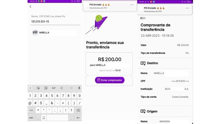 Transferência fantasma: golpistas usam app falso para enganar pessoas e comerciantes