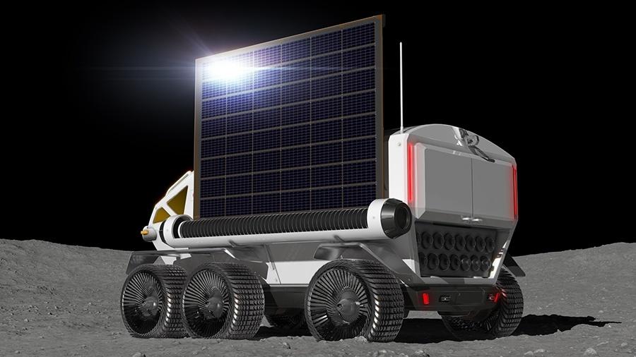 Ilustração do rover lunar da Toyota - Divulgação