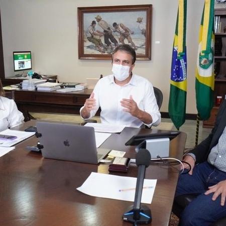 A Polícia Civil do Ceará investiga ameaça de morte contra o governador Camilo Santana (PT) - Reprodução/ Twitter