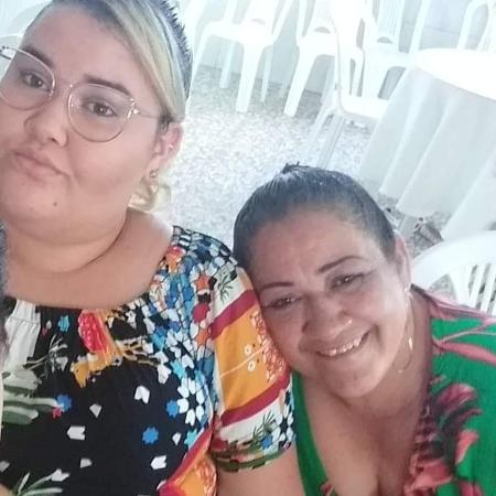 Mãe e filha, Mariselma (dir.) e Nathalia Cavalcante eram muito próximas - Arquivo pessoal